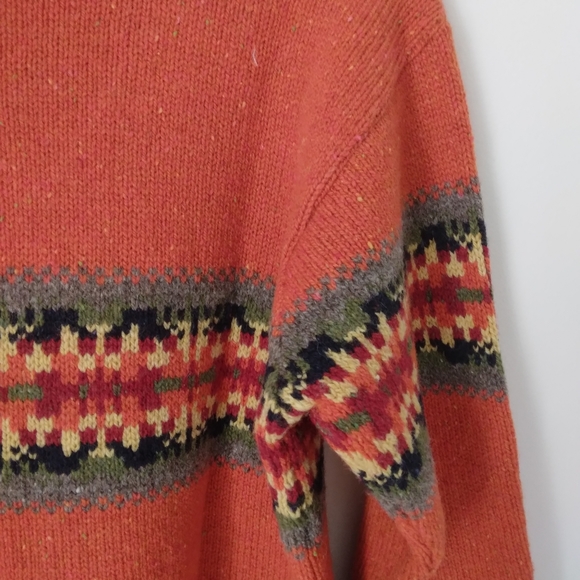 Eddie Bauer V- Neck wool sweater Size S - Picture 3 of 5